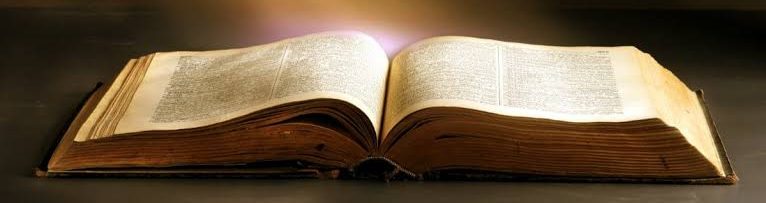 Illustration of an open Bible